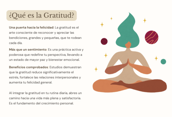🌸 31 días de gratitud – diario imprimible